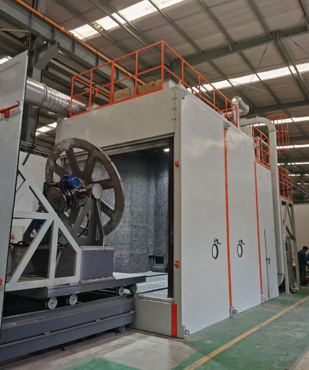 渝中喷砂机环保改造 符合行业排放标准