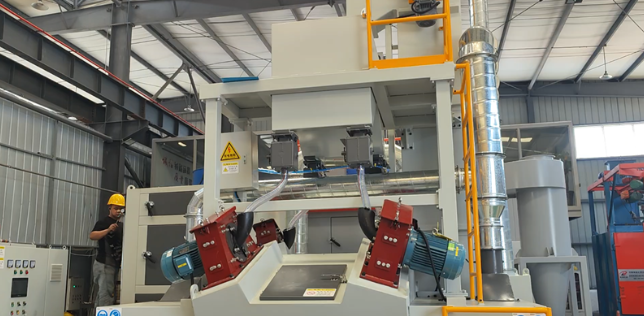 渝中喷砂机在金属加工行业的应用与优势