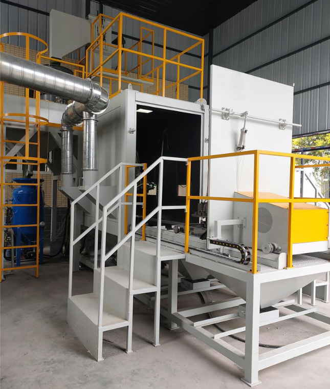 渝中全自动喷砂机 实现无人化高效生产