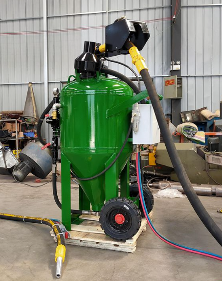 渝中移动式喷砂机 户外施工效率翻倍